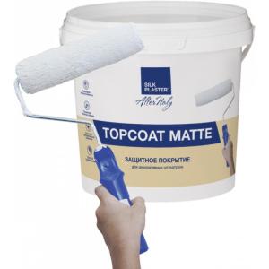 защитное покрытие topcoat matte для декоративных штукатурок, оттенок 03100