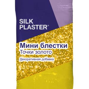 мини-блёстки silk plaster, золотые точки