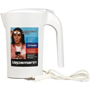 чайник электрический "vepsmann" vn-100 0,5л
