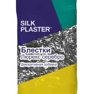блестки silk plaster, серебряные палочки