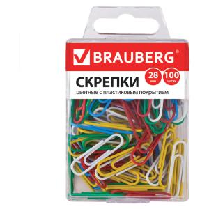 2027621_1_skrepki-brauberg-28-mm-tsvetnyie-100-sht-v-plastikovoj-korobke-221111